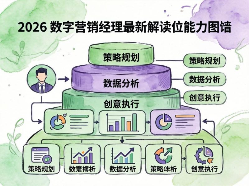 数字营销经理岗位是干什么的？？？？？2026年最新解读与能力争谱插图