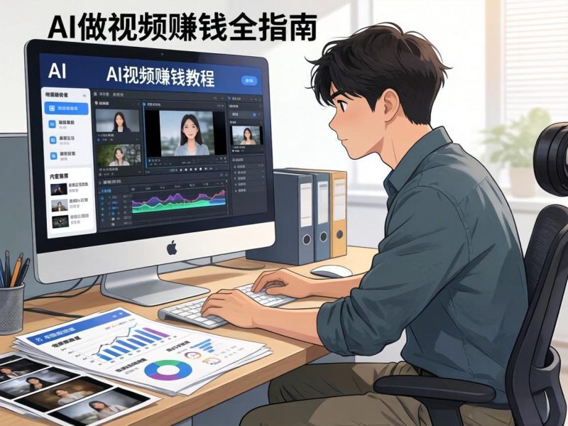 2026零基础AI视频赢利全指南 低门槛副业变现实用步骤插图 2026零基础AI视频赢利全指南 低门槛副业变现实用步骤插图