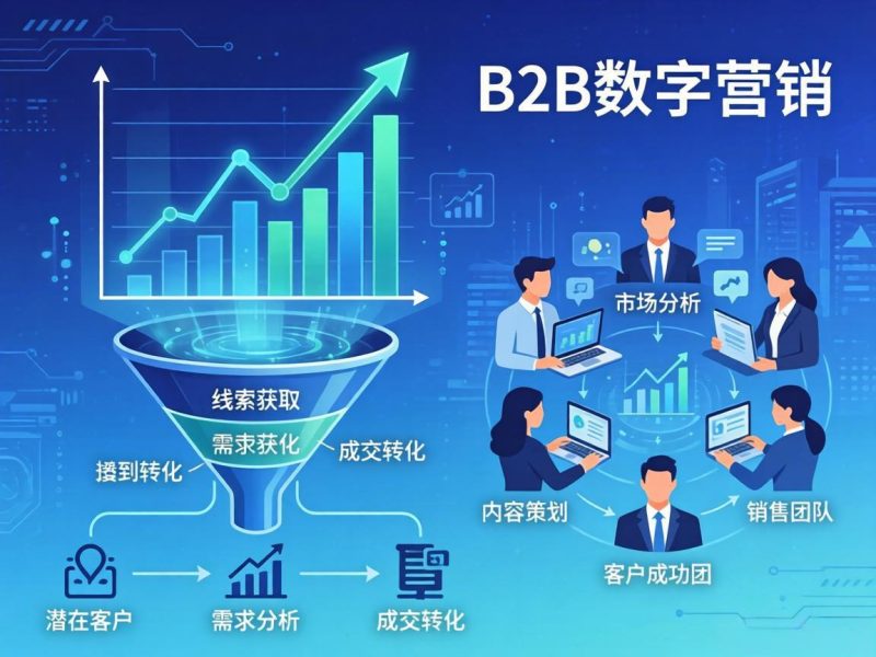 B2B数字营销齐全指南:从入门到精通(2026版)插图 B2B数字营销齐全指南:从入门到精通(2026版)插图