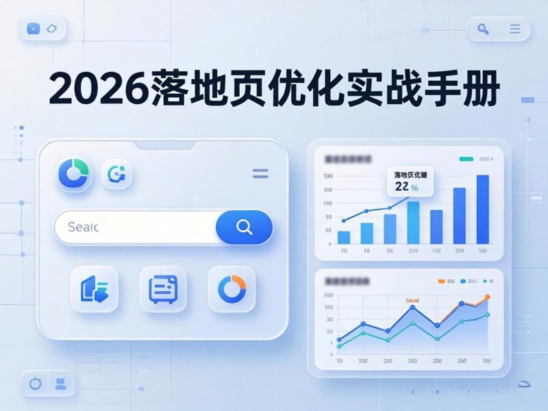 2026年落地页转化率优化全攻略:从案牍到AI个性化的9大战术插图 2026年落地页转化率优化全攻略:从案牍到AI个性化的9大战术插图