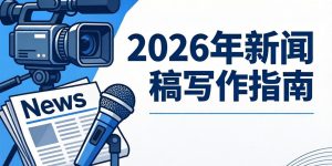 新闻稿怎么写才有效？？？？？？？2026年新闻稿写作指南缩略图